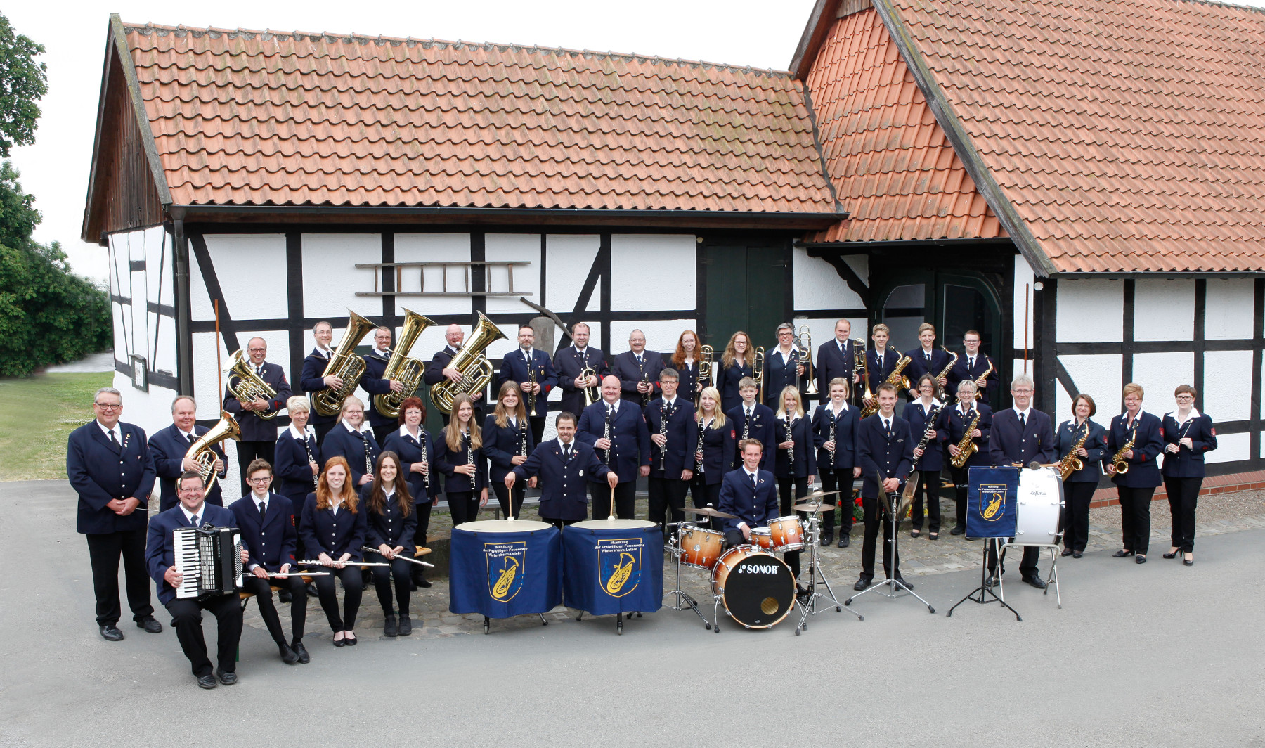 Musikzug der Freiwilligen Feuerwehr Wietersheim-Leteln im Jahr 2015